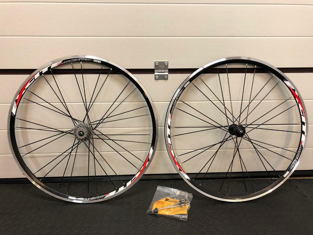 miche excite road bike wheelset